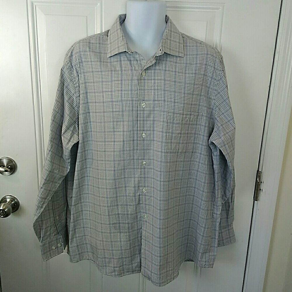 (3/$20) Van Heusen Flex collar regular fit shirt